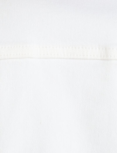 Veste en jean ecru femme