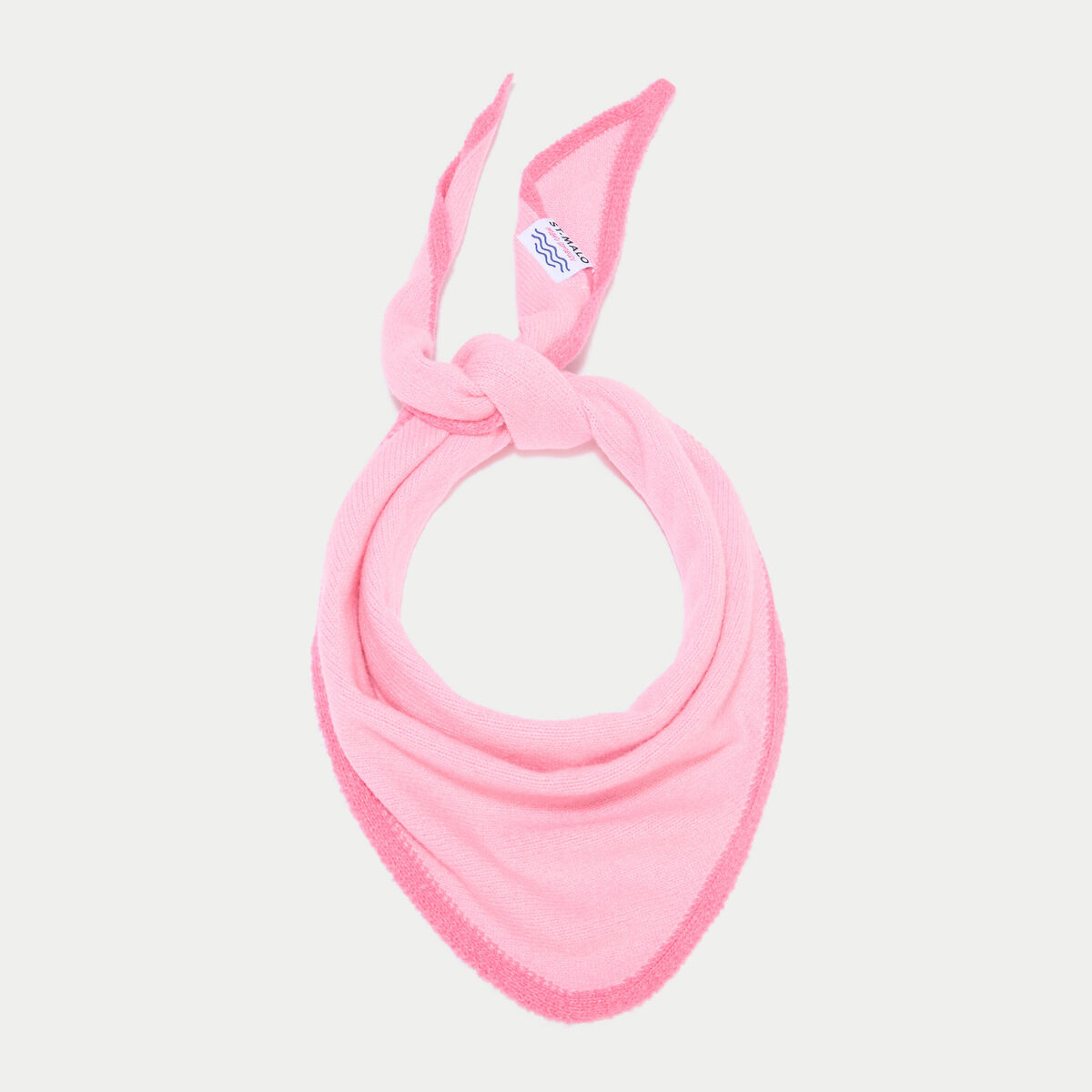 Foulard rose clair femme