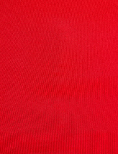 Débardeur effet seconde peau rouge femme