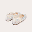 Ballerines en dentelle ecru femme