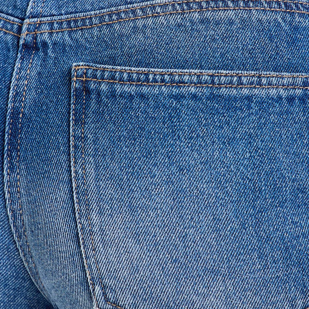 Jean wide leg taille basse denim double stone femme