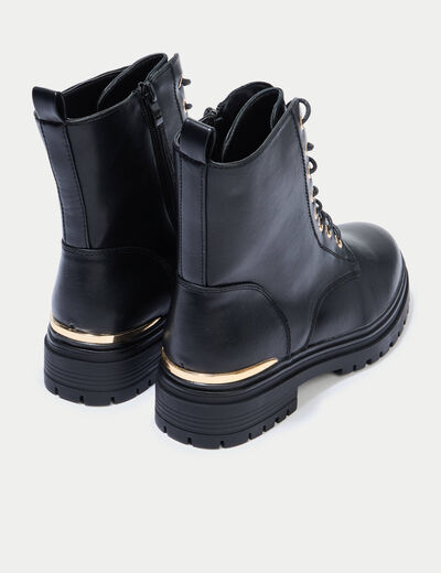 Bottines noir femme