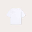 T-shirt manches courtes blanc femme