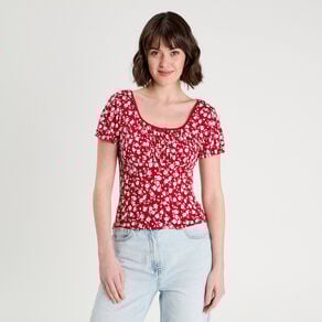 blouse manches courtes bordeaux femme Blouse manches courtes bordeaux femme
