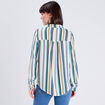 Chemise manches longues blanc femme