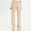 Jeans droit 5 poches sable femme