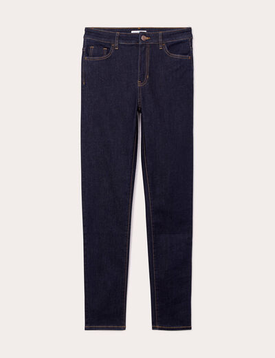 Jeans slim 5 poches denim brut femme