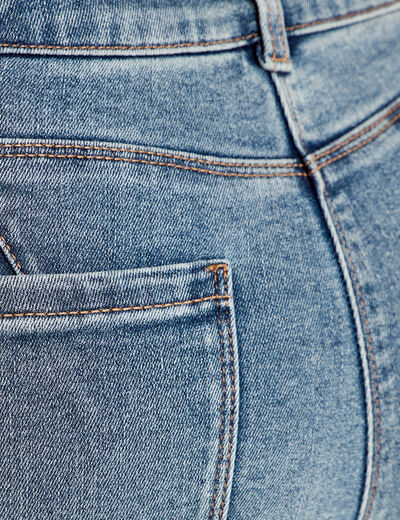 Jeans skinny push up denim double stone femme