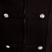 Veste officier noir femme