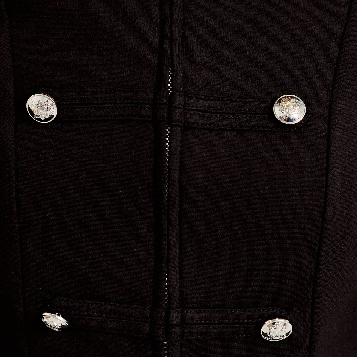 Veste officier noir femme