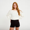 Shorty taille basse noir femme