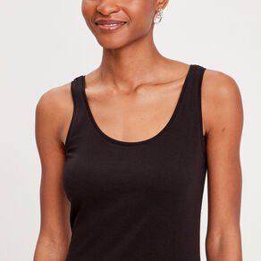 debardeur bretelles larges noir femme Débardeur bretelles larges noir femme