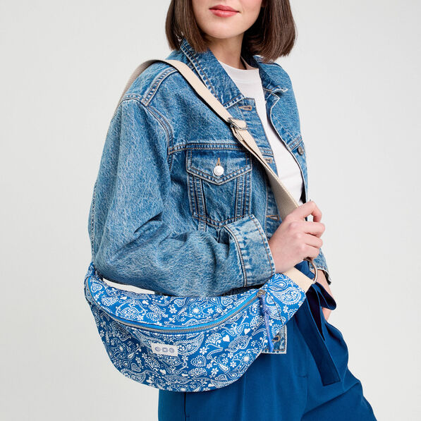 sac banane bleu femme Sac banane bleu femme