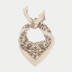 Foulard ecru femme