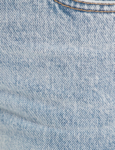 Jupe trapèze en jean denim double stone femme
