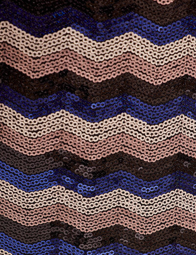Robe moulante à sequins noir femme