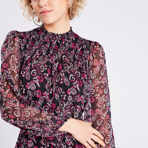 robe droite manches 34 noir femme Robe droite manches 3/4 noir femme