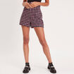 Short ajusté noir femme