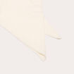 Foulard triangle ecru femme