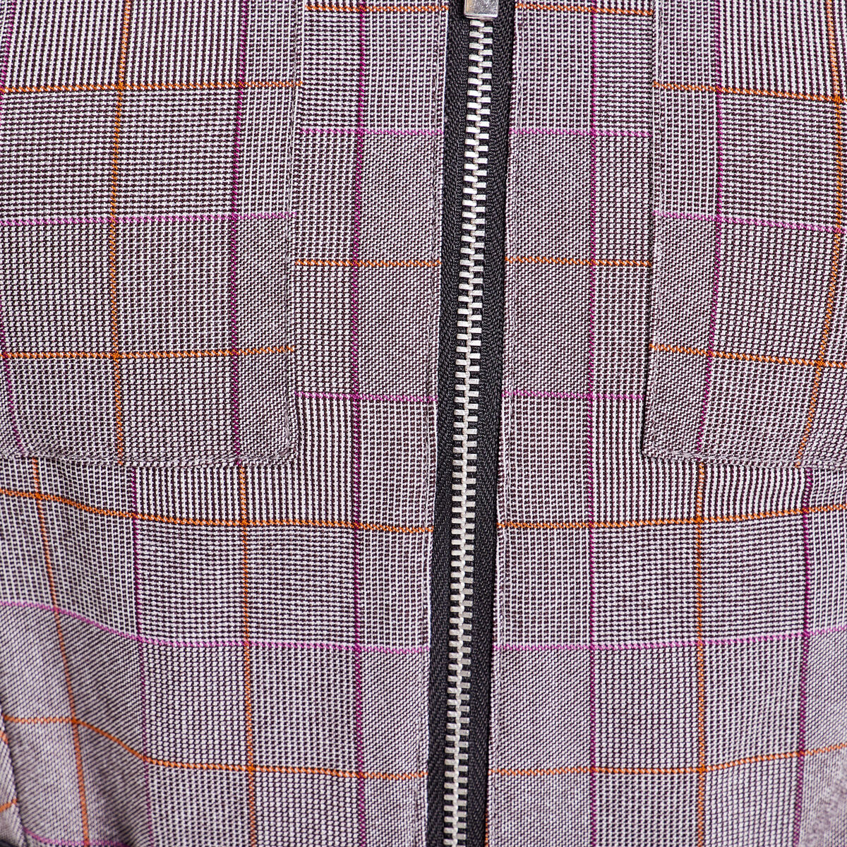 Combishort droite ceinturée blanc femme