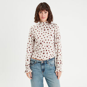 t shirt col montant blanc femme T-shirt col montant blanc femme
