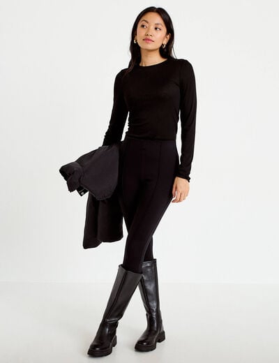 Fuseau noir femme