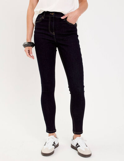 Jeans skinny push up denim brut femme