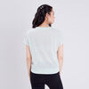 T shirt manches courtes vert clair femme