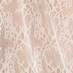 Top dentelle et volants ecru femme