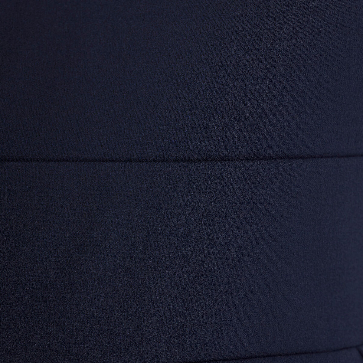 Robe évasée avec bretelles bleu marine femme