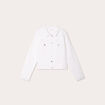 Veste en jean ecru femme