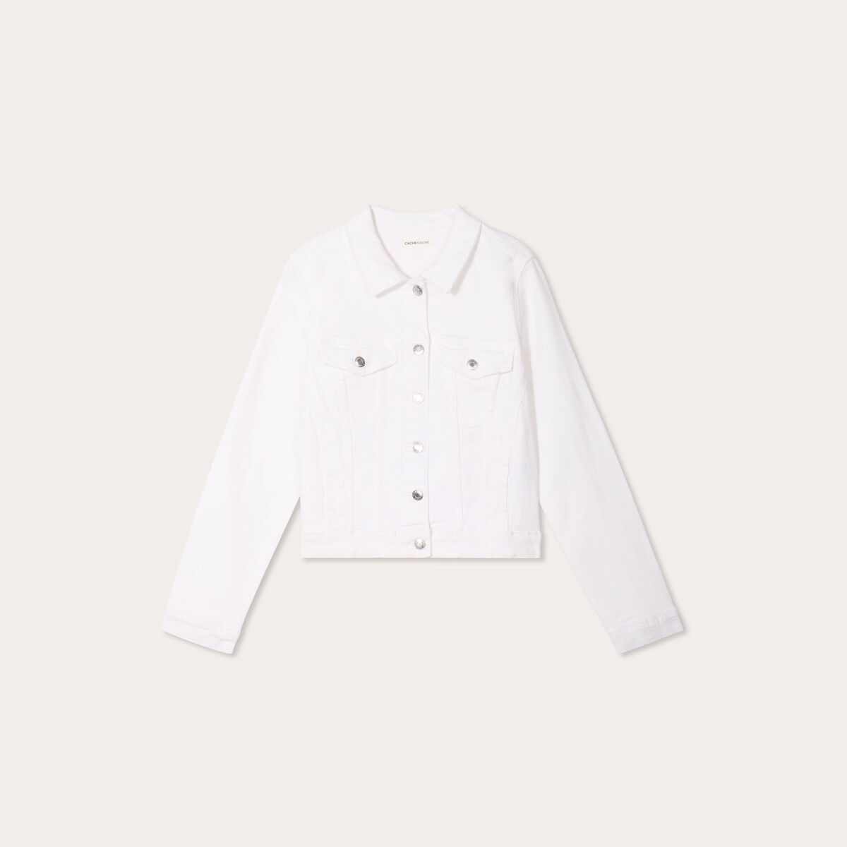 Veste en jean ecru femme