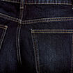 Jean barrel taille haute denim brut femme