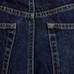 Jean wide leg taille haute Petite denim blue black femme