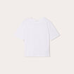T-shirt manches courtes blanc femme