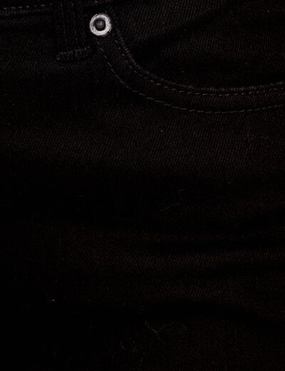 Jeans skinny push-up denim noir femme