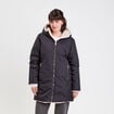 Parka r&eacute;versible &agrave; capuche noir femme