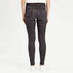 Jeans skinny ultra stretch 2 tailles denim noir femme