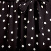 Robe longue bi-mati&egrave;re noir femme