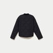 Veste ample manches longues noir femme