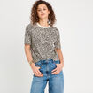 T-shirt manches courtes blanc femme