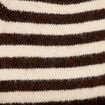 Pull ample col rond manches longues ivoire femme