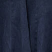 Jupe courte &eacute;vas&eacute;e aspect daim bleu marine femme