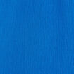 Robe longue portefeuille bleu electrique femme