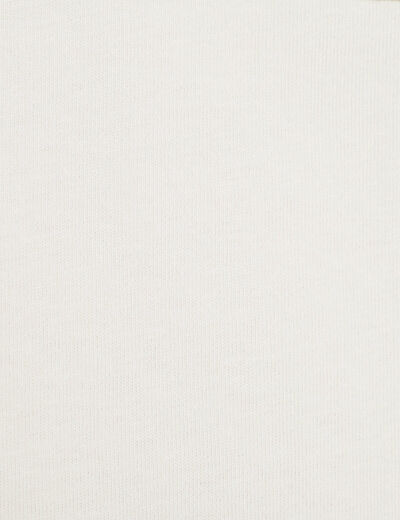 T-shirt manches courtes blanc femme