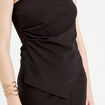 Bustier sans manches noir femme