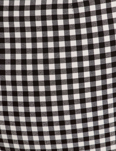 Jupe-short trapèze stretch noir femme
