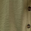 Robe chemise trapèze ceinturée vert kaki femme
