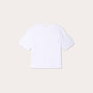 T-shirt manches courtes blanc femme