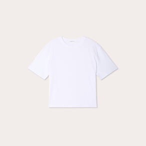T-shirt manches courtes blanc femme